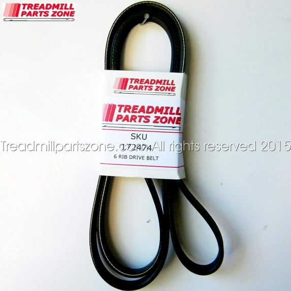 Treadmillpartszone Replacement Healthrider Recumbent Bike Model HRCCEX04210 RC270 Drive Belt Part 172474