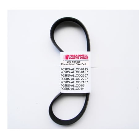 Treadmillpartszone Replacement Life Fitness Model PCSRS-ALLXX-2107 Recumbent Drive Belt