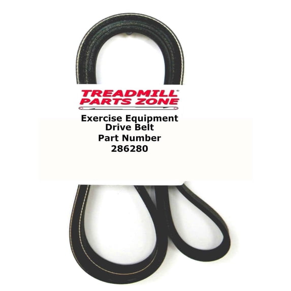 Treadmillpartszone Replacement NordicTrack Model NTEL091093 AUDIOSTRIDER 990 PRO Elliptical Belt Part 286280