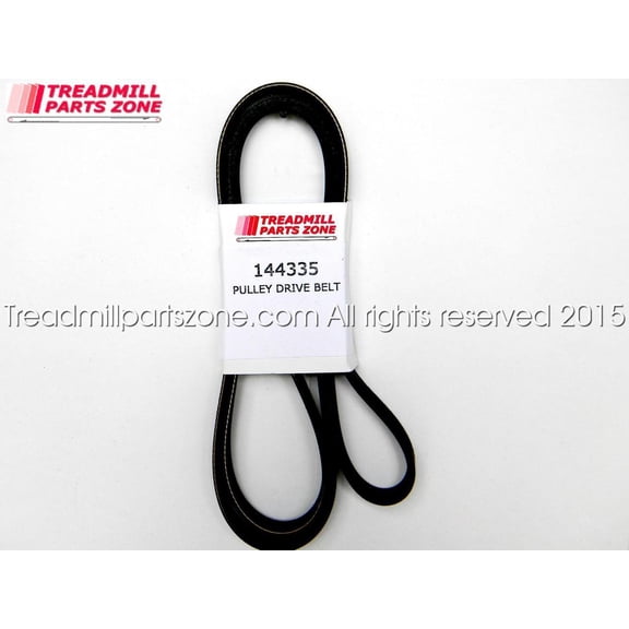 Treadmillpartszone Replacement NordicTrack Model NTEX039121 GX 4.5 Bike Drive Belt Part 144335