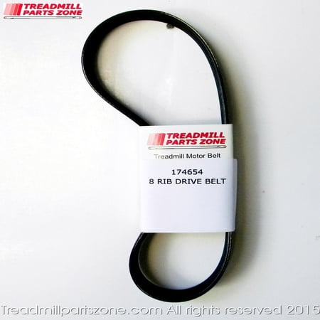 Treadmillpartszone Replacement NordicTrack Treadmill Model NTTL25513 7100 R Motor Drive Belt Part 174654