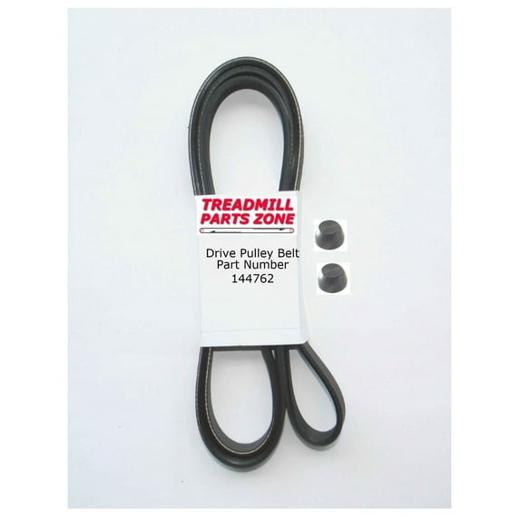 Treadmillpartszone Replacement Sears Healthrider Elliptical Model 285810 X-TRAINER Drive Belt W/Axle Caps Part 144762