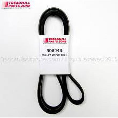 Treadmillpartszone Replacement Sears Nordic Track Elliptical Model 236971 E7.1 Drive Belt Part 308043