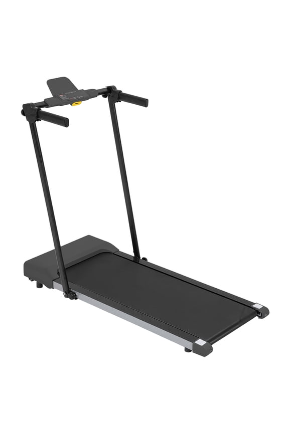 Treadmills for Home, Foldable Treadmills with 300 Lbs Capacity, Treadmill with LED for Walking & Running, Black