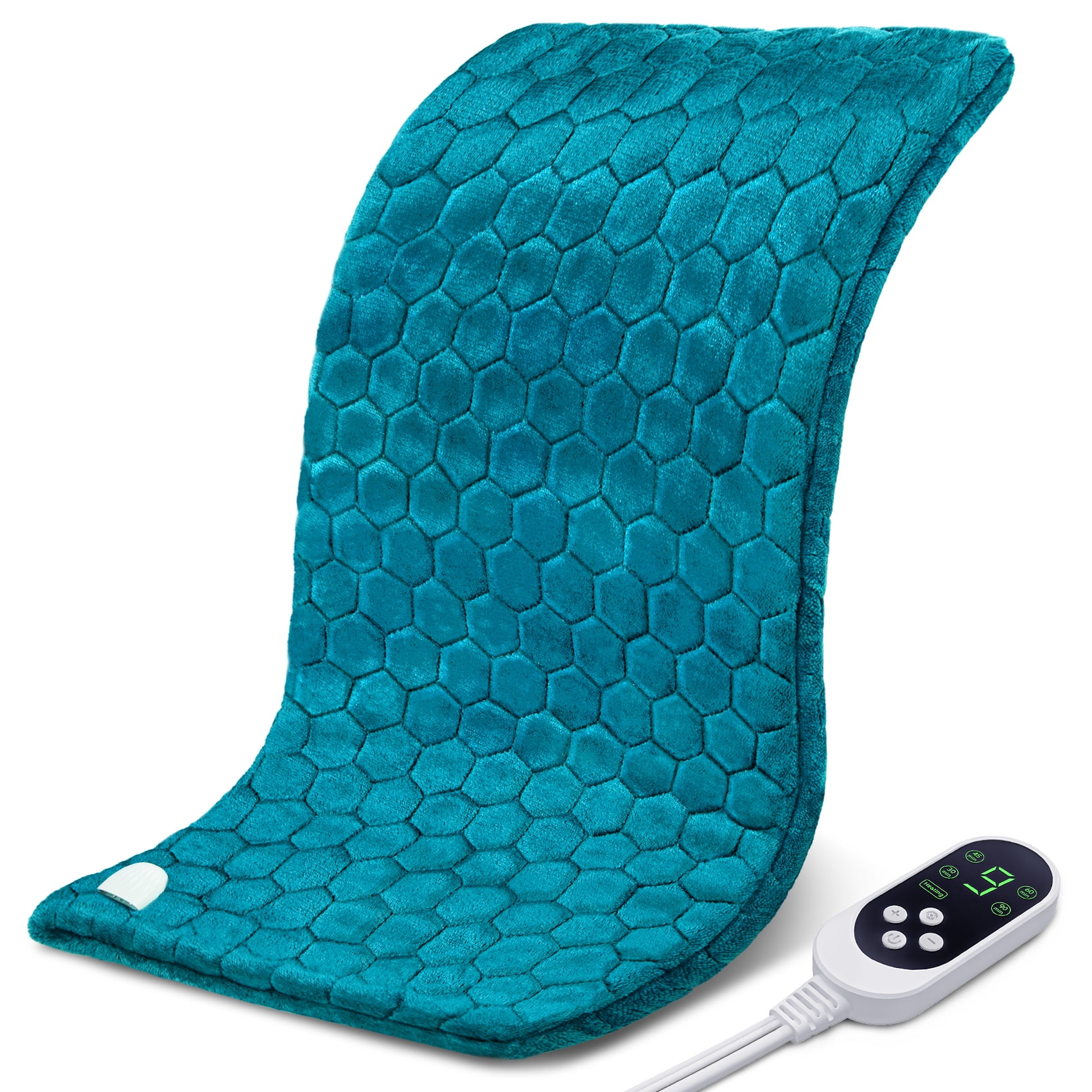 Treamon Electric Heating Pad for Back Pain Relief, 12'' x 24'' Heating