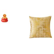 Treasure Basin Statue Desktop Sculpture Cushion Cover Durable Resin Polyester Material for Housewarming Gift Living Room