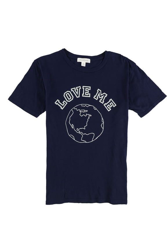 Womens Love Me Graphic T-Shirt, Blue, Plus Size, 2X