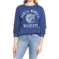 thumbnail image 1 of Treasure & Bond Womens Santa Monica Wildcats Sweatshirt, Blue, Small, 1 of 1