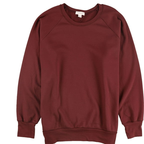 Treasure & Bond Womens Tunic Sweatshirt, Red, Large