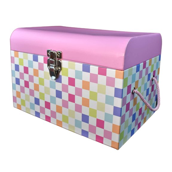 Treasure Box Small Checker Decorative Box by Creatology