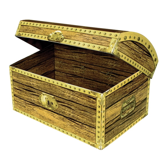 Treasure Chest Box, 11.75" x 8", (1/Pkg)
