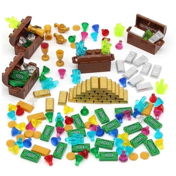 Treasure Chest Building Blocks Set | General Jim's Toys & Bricks | GJA-TCS