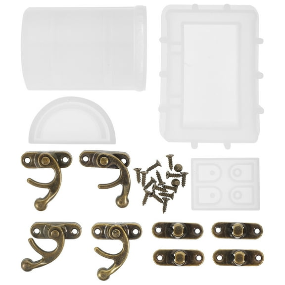 Treasure Chest Silicone Mold DIY Supplies Resin Epoxy Jewelry Storage Organizer Jar Tool