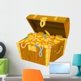 thumbnail image 1 of Treasure Chest Wall Mural by Wallmonkeys Peel and Stick Graphic (24 in W x 23 in H) WM255059, 1 of 4