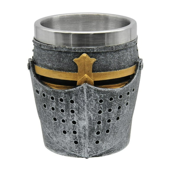 Treasure Cove Armored Skull Shot Glass