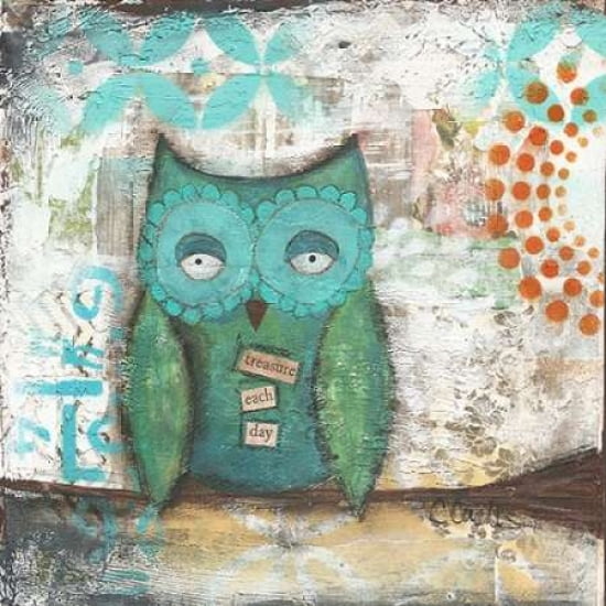Treasure Each Day Canvas Art - Cassandra Cushman (24 x 24)