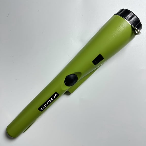 [Treasure Finder with Bag] 360 Metal Detector Pinpointer | Golden & Treasure Finder with Bag, LED Indicator & Buzzer Vibration | 9V BATTERY NOT-LIGHT GREEN