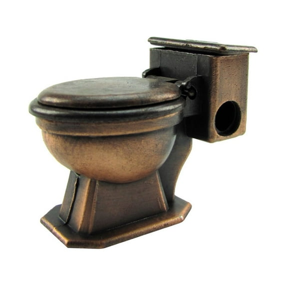 1:12 Scale Metal Toilet Dollhouse Miniature Accessory Die Cast Pencil Sharpener