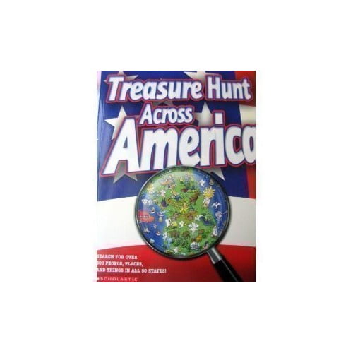 Pre-Owned Treasure Hunt Across America Paperback Ben Grossblatt