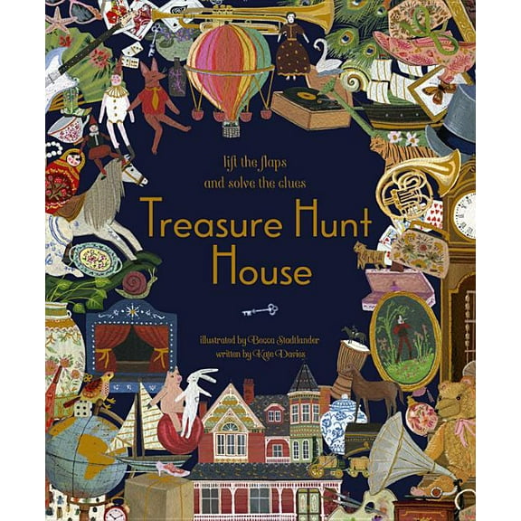 Treasure Hunt House : Lift the Flaps and Solve the Clues… (Hardcover)