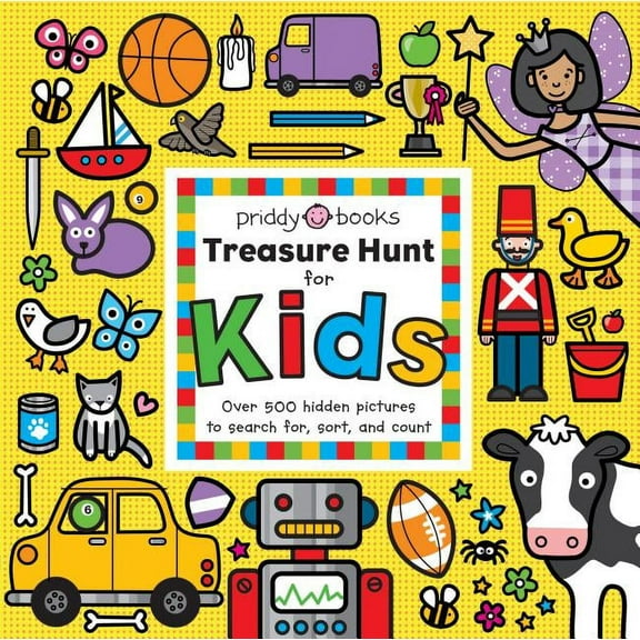 Treasure Hunt: Treasure Hunt: Treasure Hunt for Kids : Over 500 hidden pictures to search for, sort, and count (Board book)