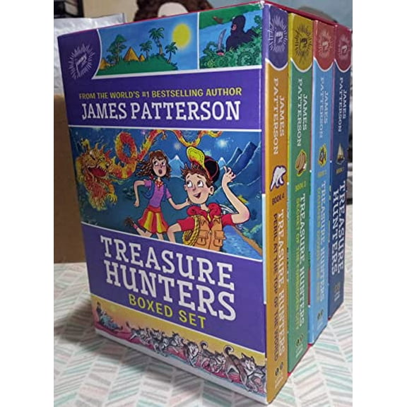 Pre-Owned Treasure Hunters 4 Book Boxed Set Paperback