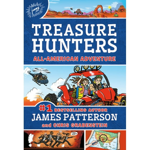 Pre-Owned Treasure Hunters: All-American Adventure (Hardcover) 0316417432 9780316417433