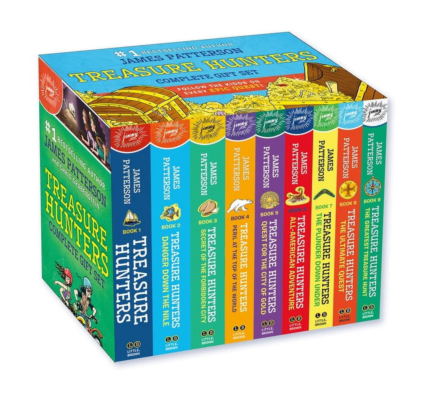 James Patterson's Treasure Hunters Complete Paperback Gift