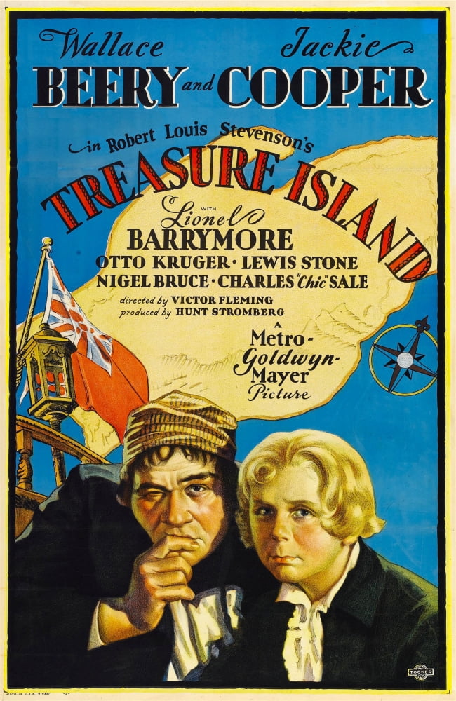 Treasure Island Canvas Art - (11 x 17)