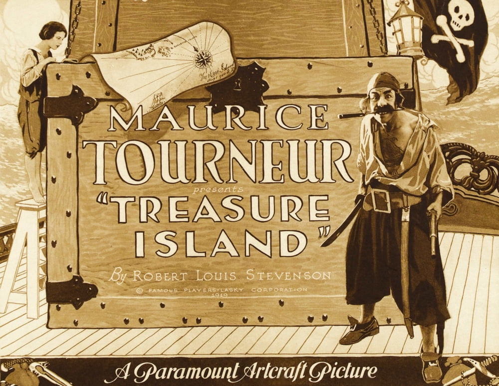 Treasure Island Canvas Art - (28 x 22)