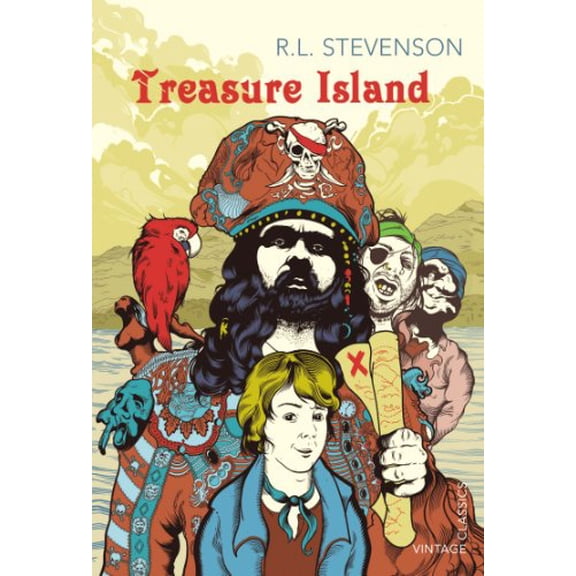 Pre-Owned Treasure Island (Vintage Children's Classics) Paperback