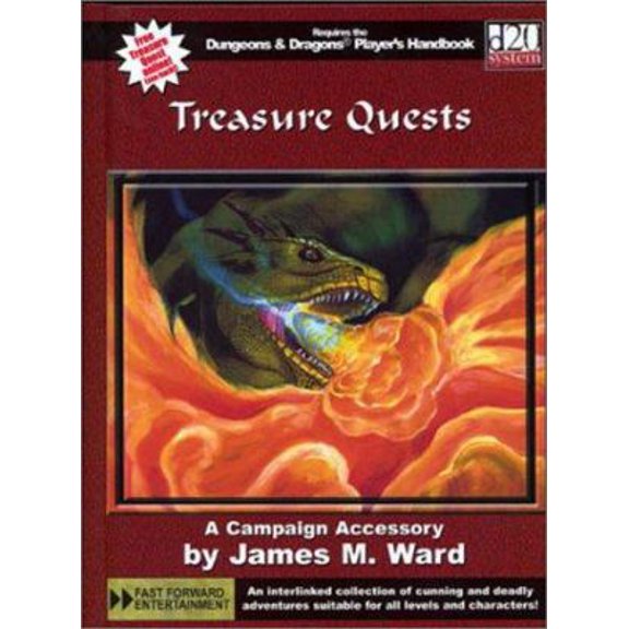 Pre-Owned Treasure Quest: A Campaign Accessory (Unknown) 097132347X 9780971323476