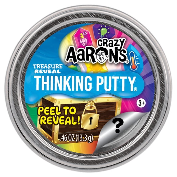 Crazy Aarons Treasure Reveal Thinking Putty for Kids and Collectors