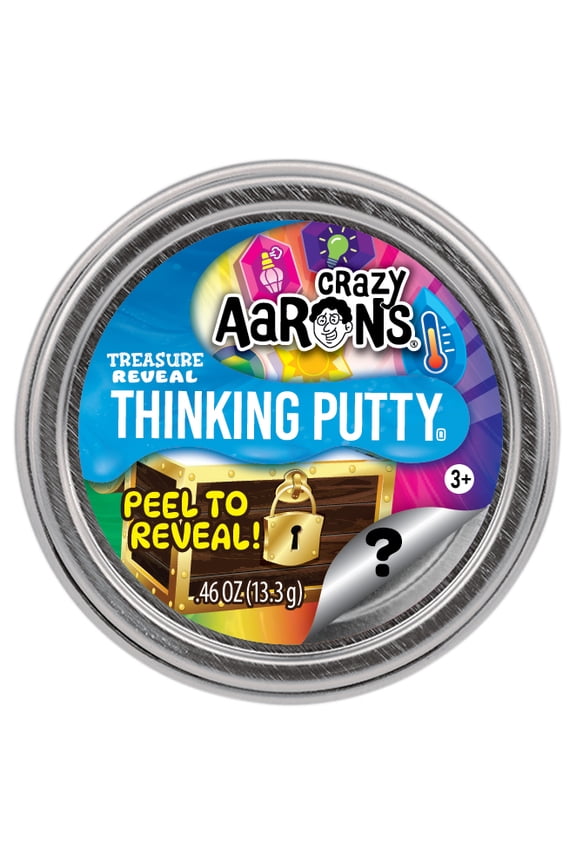 Crazy Aarons Treasure Reveal Thinking Putty for Kids and Collectors