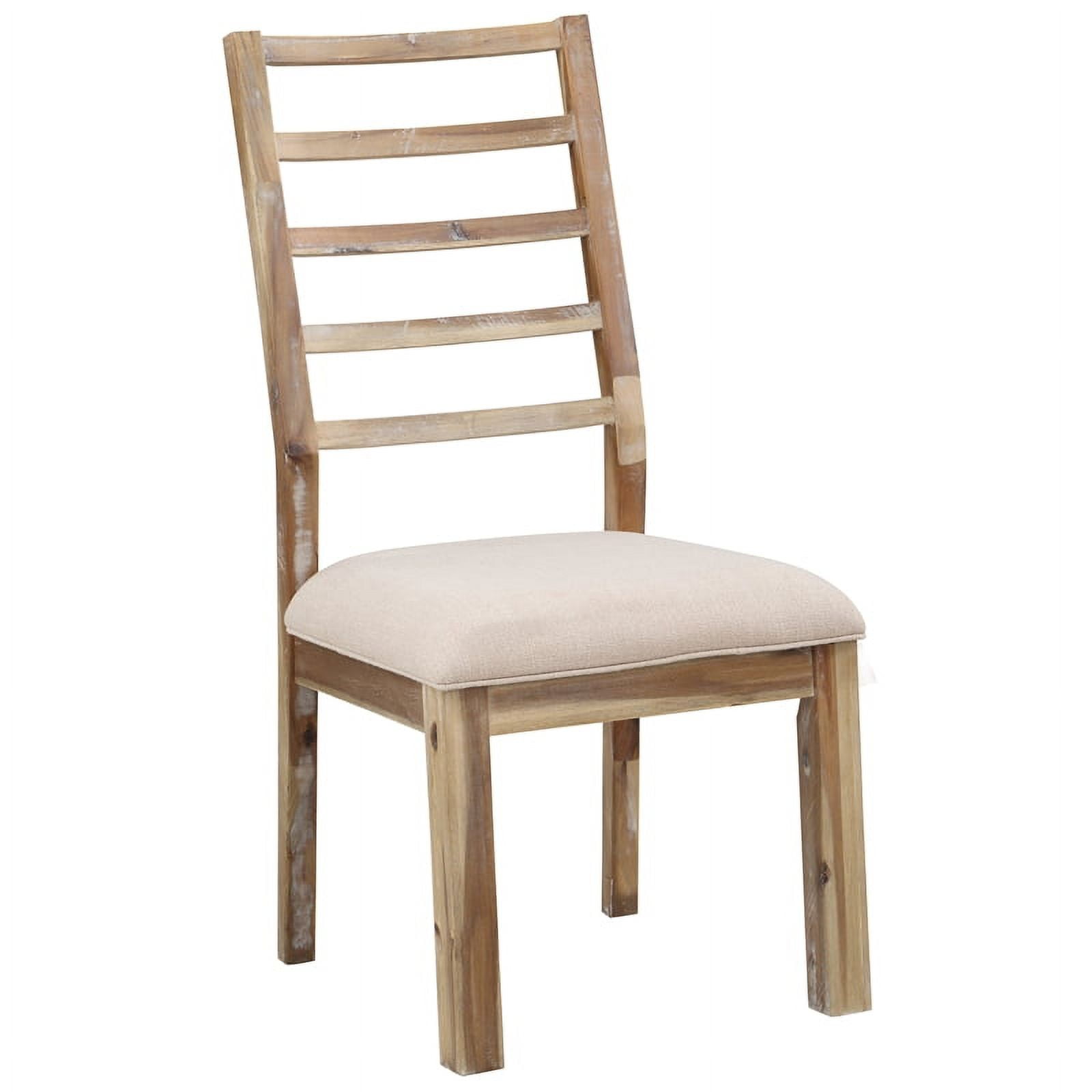 Treasure Trove Vail II Natural Wood Dining Chairs - Set of 2