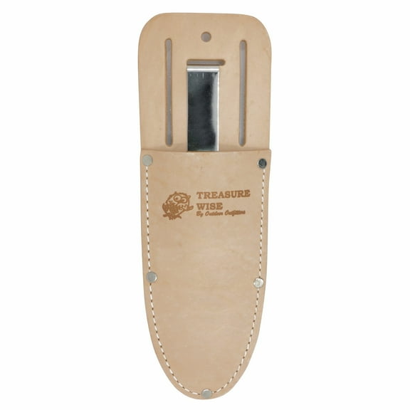 Treasure Wise Metal Detector User Leather Sheath for Digging Knife