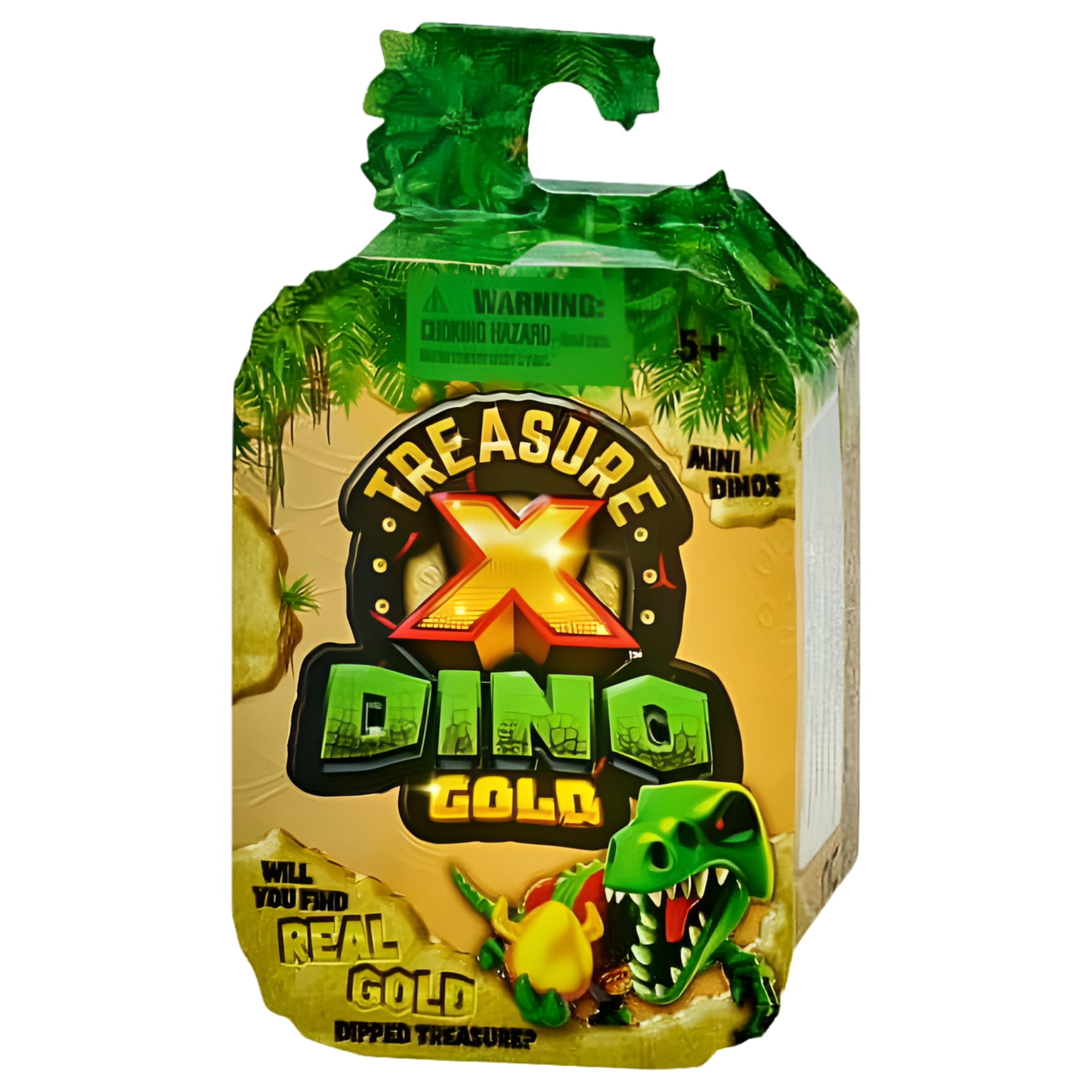 Treasure X Dino Gold Collectible Action Figures, 3.62 in
