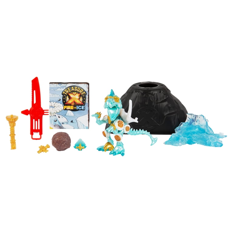 Treasure X Fire Vs Ice Extinct Beasts Action Figure (2