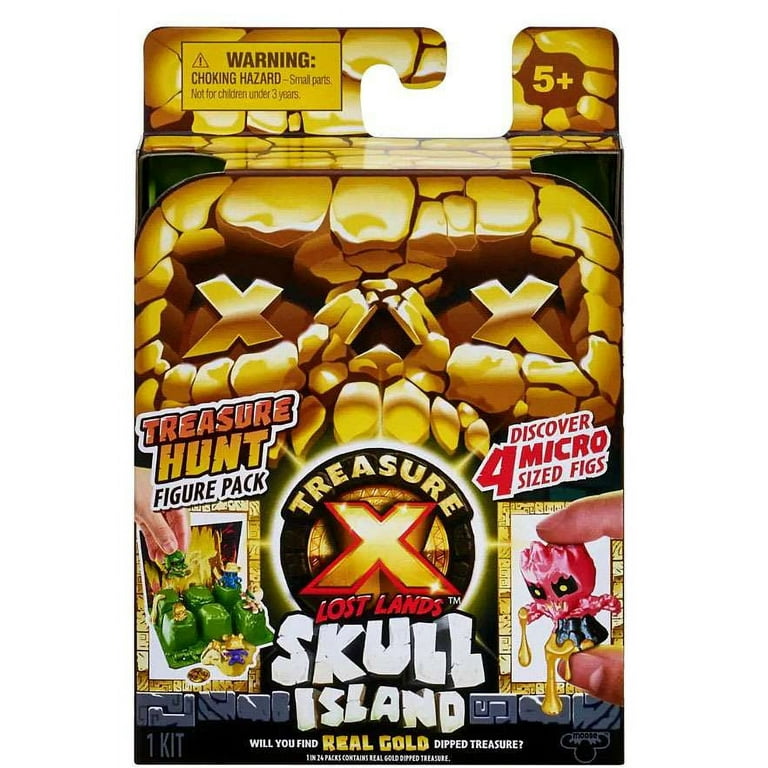 Treasure X Lost Lands Skull Island Micro Figures Mystery Pack with