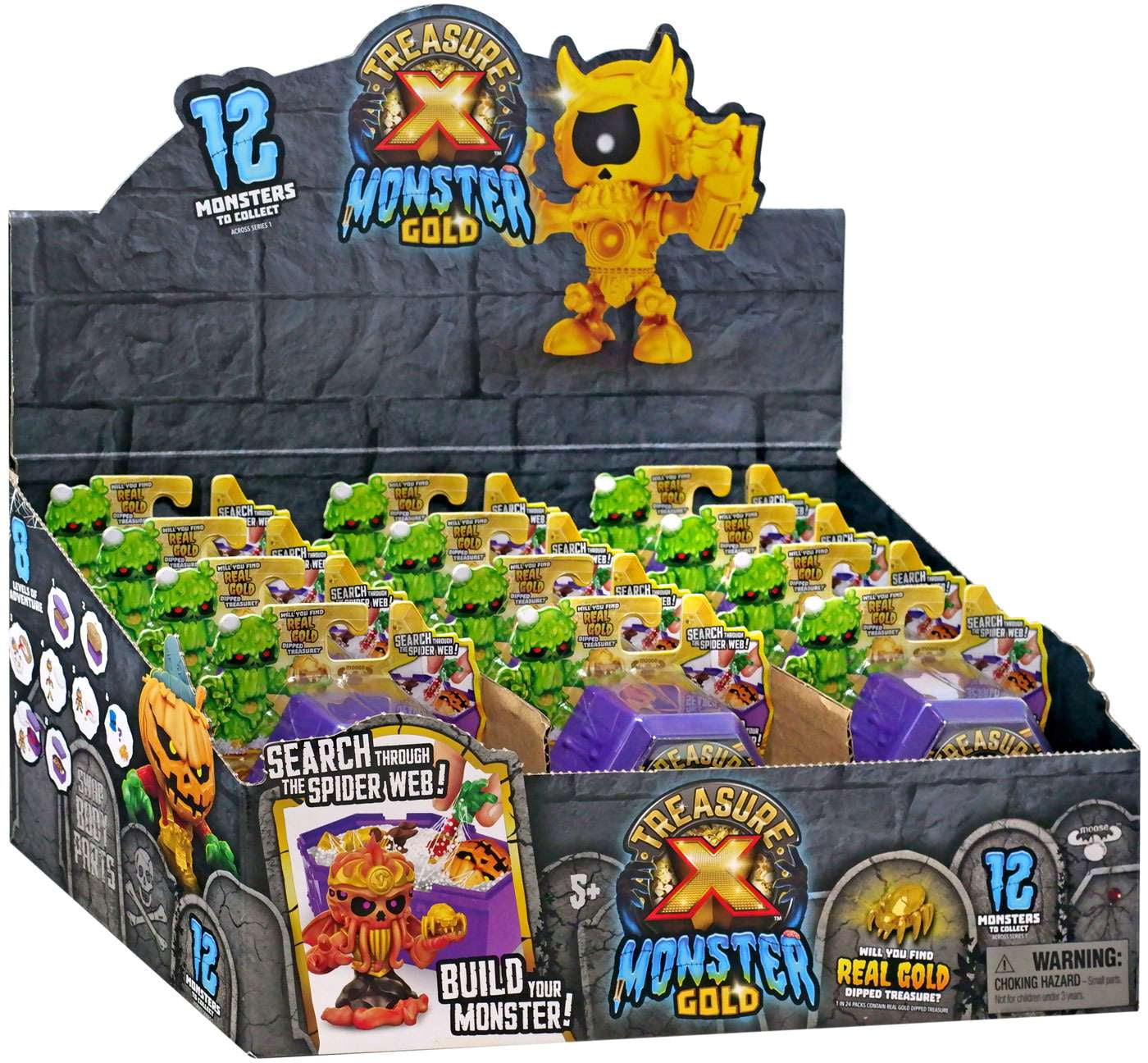 Treasure X S7 Mini Monsters Action Figure Set 