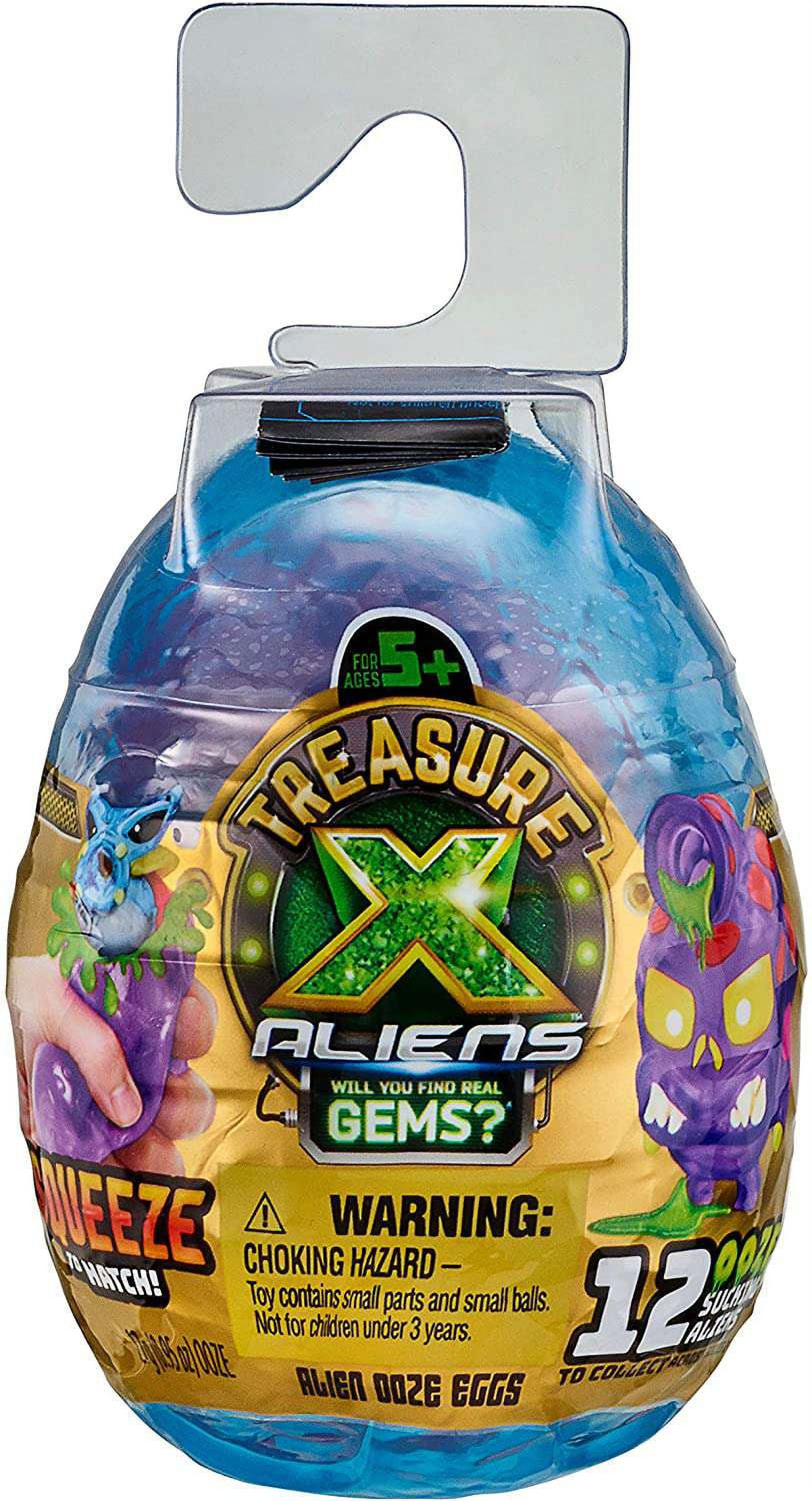 Treasure X Aliens Ooze Eggs - choose your figure 