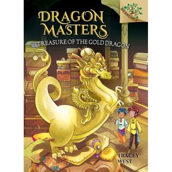 Pre-Owned Treasure of the Gold Dragon: A Branches Book (Dragon Masters #12): Volume 12 (Hardcover) 1338263692 9781338263695