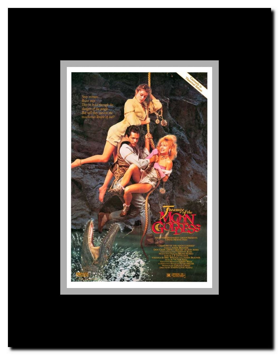 Treasure of the Moon Goddess Framed Movie Poster