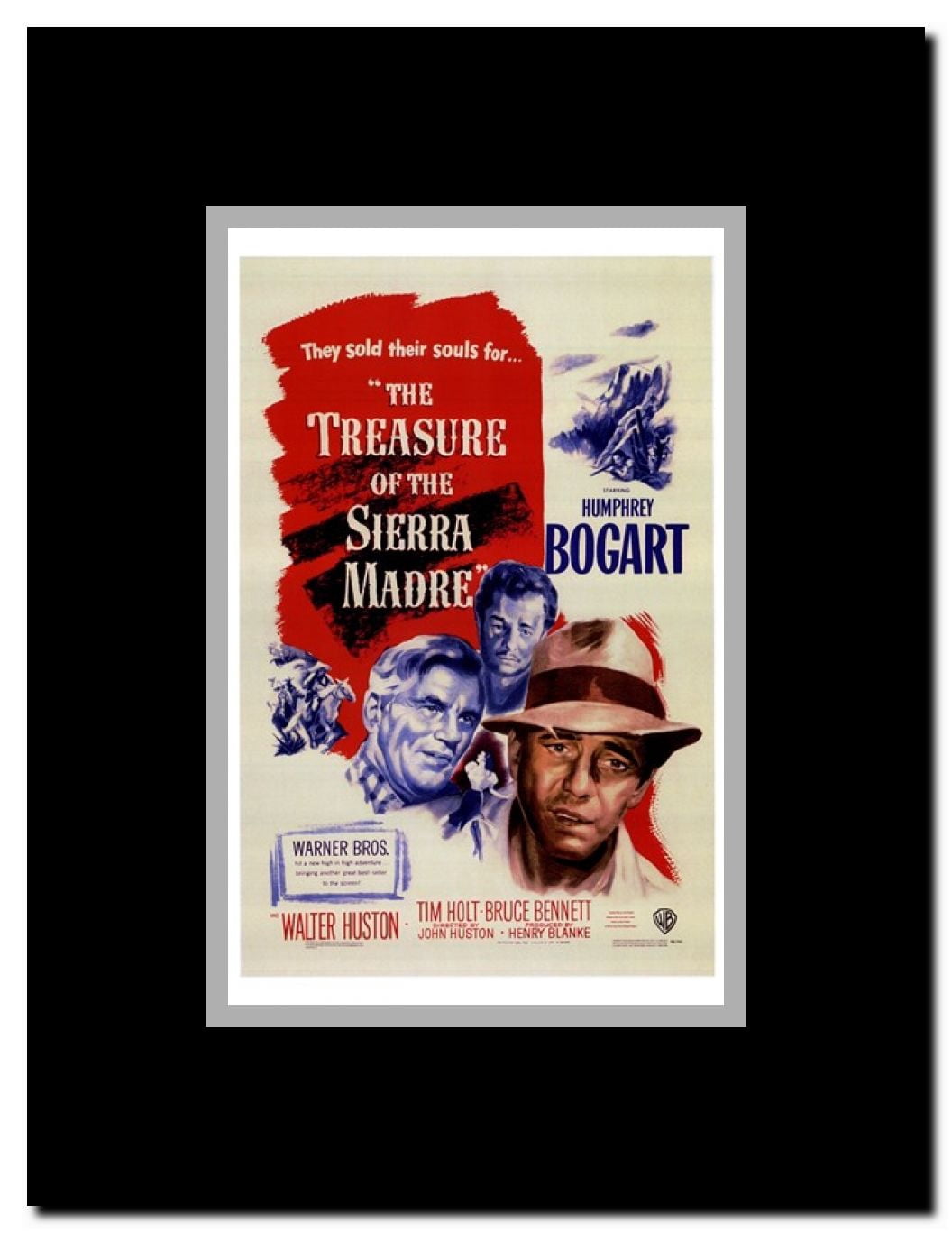 Treasure of the Sierra Madre Framed Movie Poster