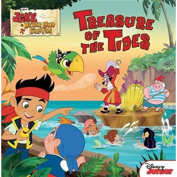 Pre-Owned Jake and the Never Land Pirates: Treasure of the Tides (Paperback)