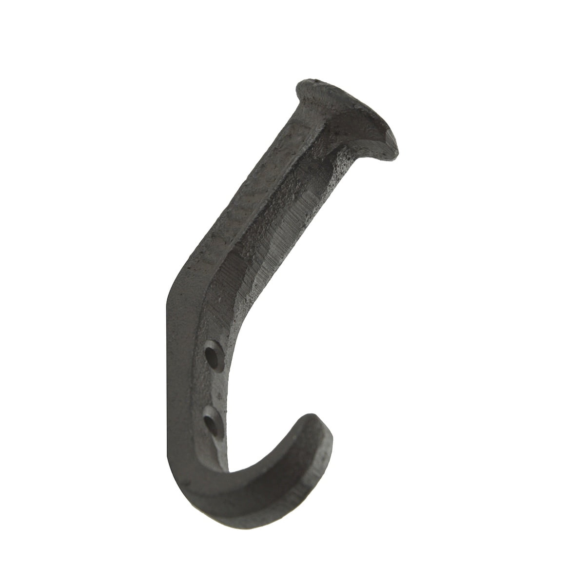 TreasureGurus 1 Hook Metal Coat Hook Railroad Spike Garage Wall
