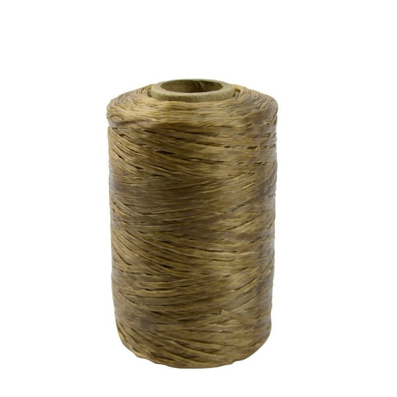 TreasureGurus 1 Roll Natural Sinew Waxed Beading Craft Poly Thread Spool Artificial Wax Sinue