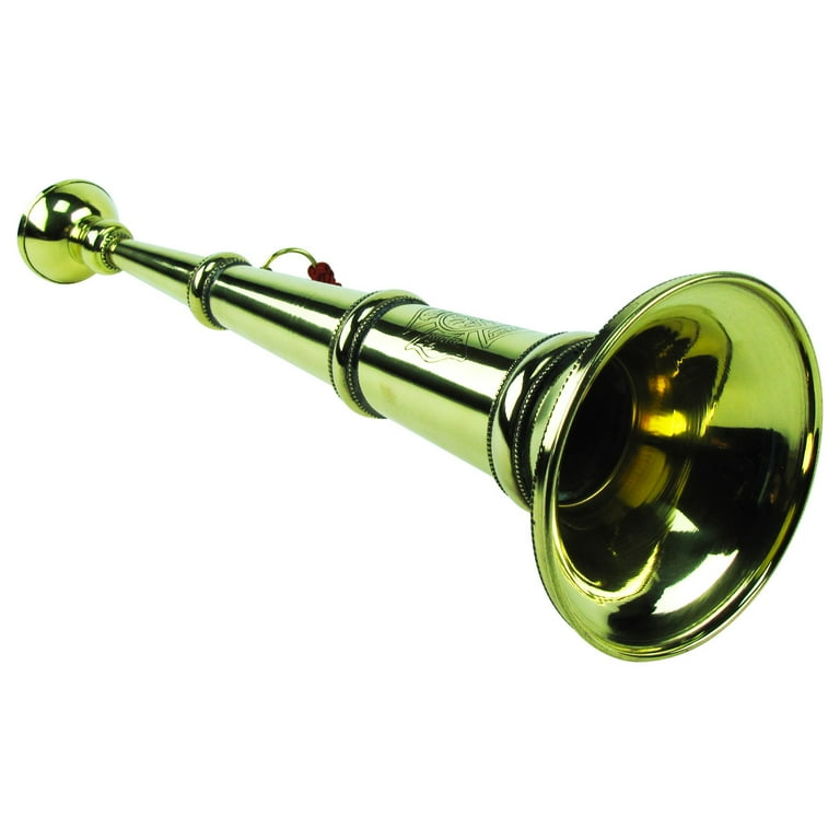 TreasureGurus Antique Vintage Solid Brass Fireman Speaking Trumpet Presentation Horn Walmart