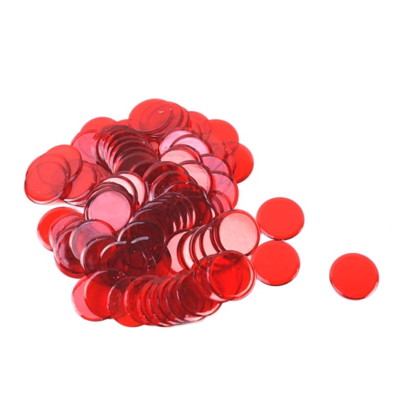 TreasureGurus Chips Classic Bingo Set, 100 Pieces