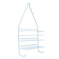 thumbnail image 1 of TreasureGurus Hanging Bathroom Storage Organizer Home Essential Bath Rack, Blue, 1 of 4